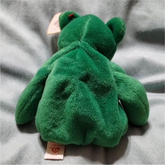 Ty Beanie Baby Erin The Shamrock Bear - Picture 3 of 10